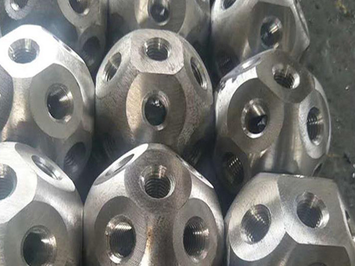 江门螺栓球网架杆件制作